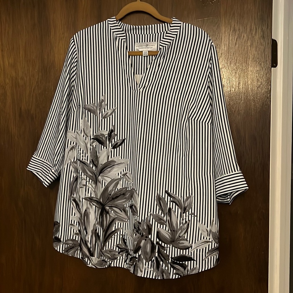 Great quality blouse/tunic with pockets worn once